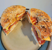 Picture of a nj bagel